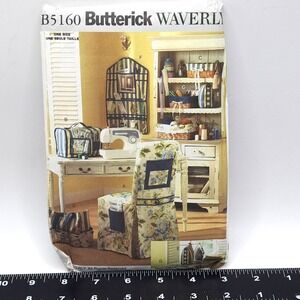Butterick B5160 Waverly Home Decor Sewing Pattern Vintage UNCUT Accessories